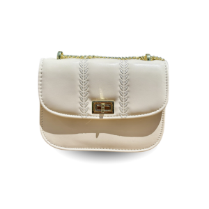 Plush Snow clutch bag